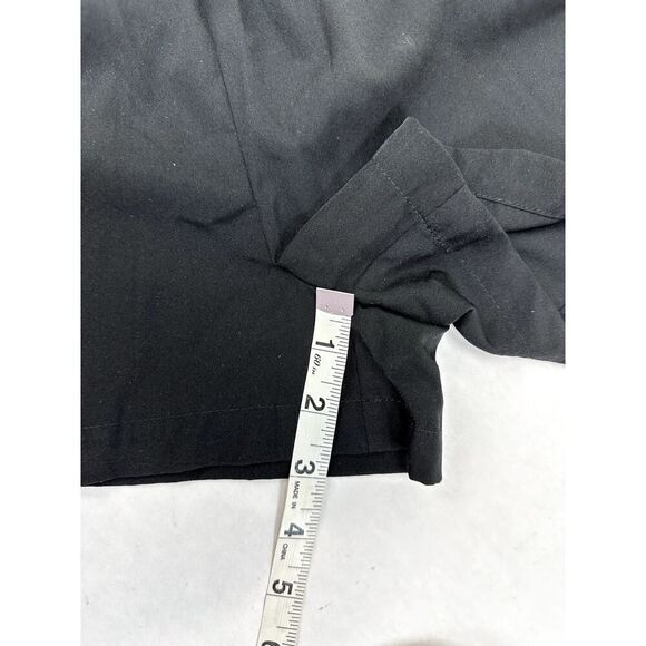 Atmosphere Romper Jumpsuit Shorts Sleeveless Zipper Black V-Neck - Size 2 - Picture 5 of 10